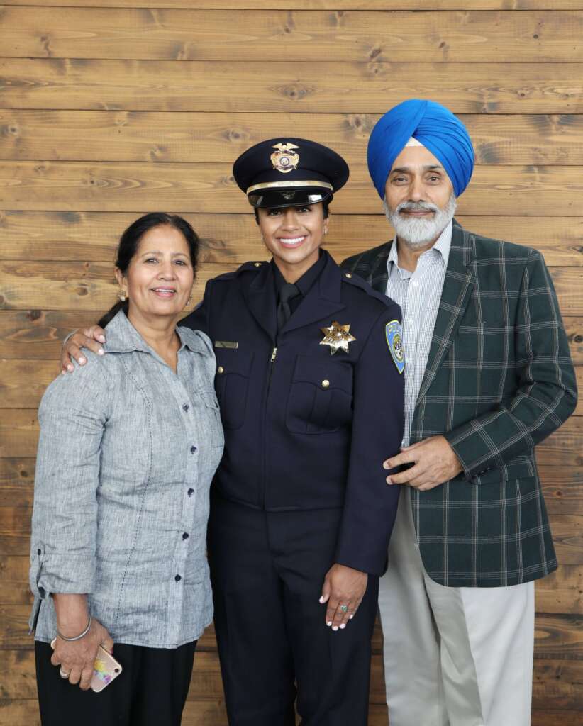 BART Police Officer with family